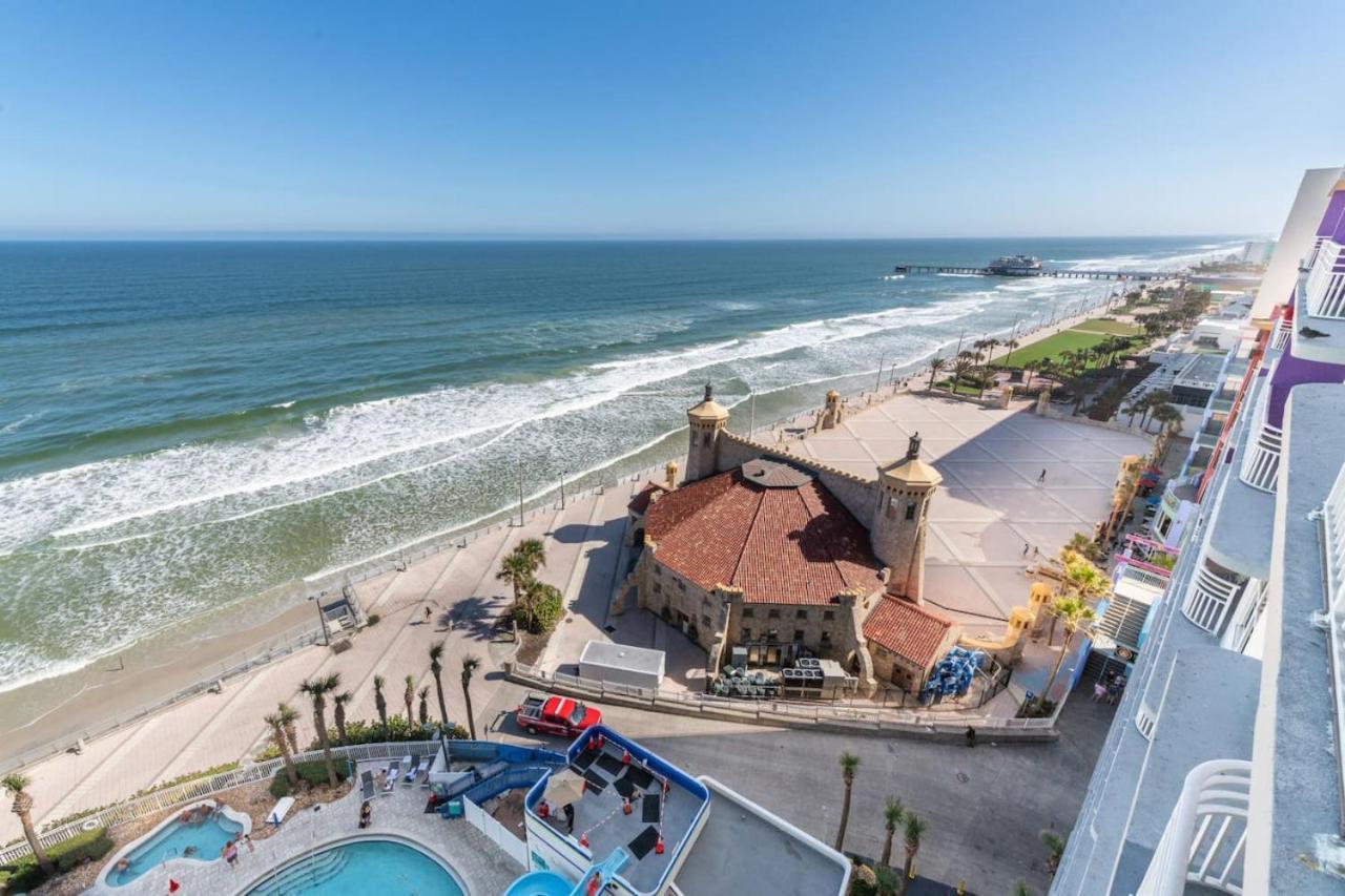 Newly Remodeled 1 Bedroom Private Balcony 12Th Floor Daytona Beach Exterior photo